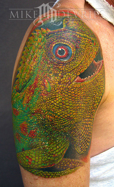 Mike DeVries - Lizard Tattoo